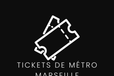 Tickets de métro Marseille